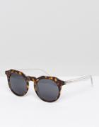 Pala Round Sunglasses In Brown Tortoiseshell - Brown