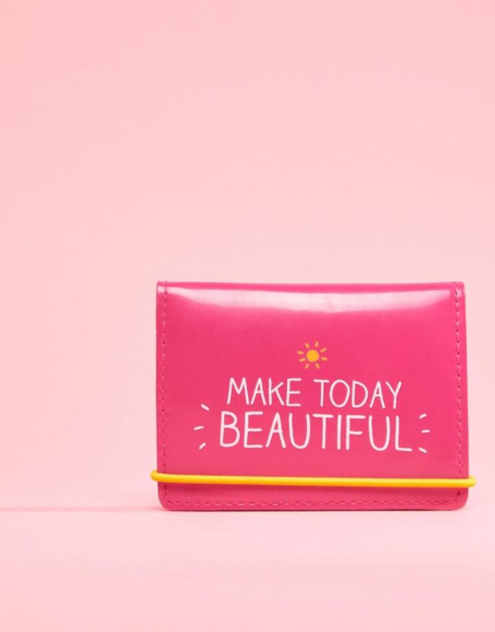 Happy Jackson Card Holder - Pink