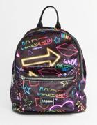 Jaded London Neon Signs Backpack - Black