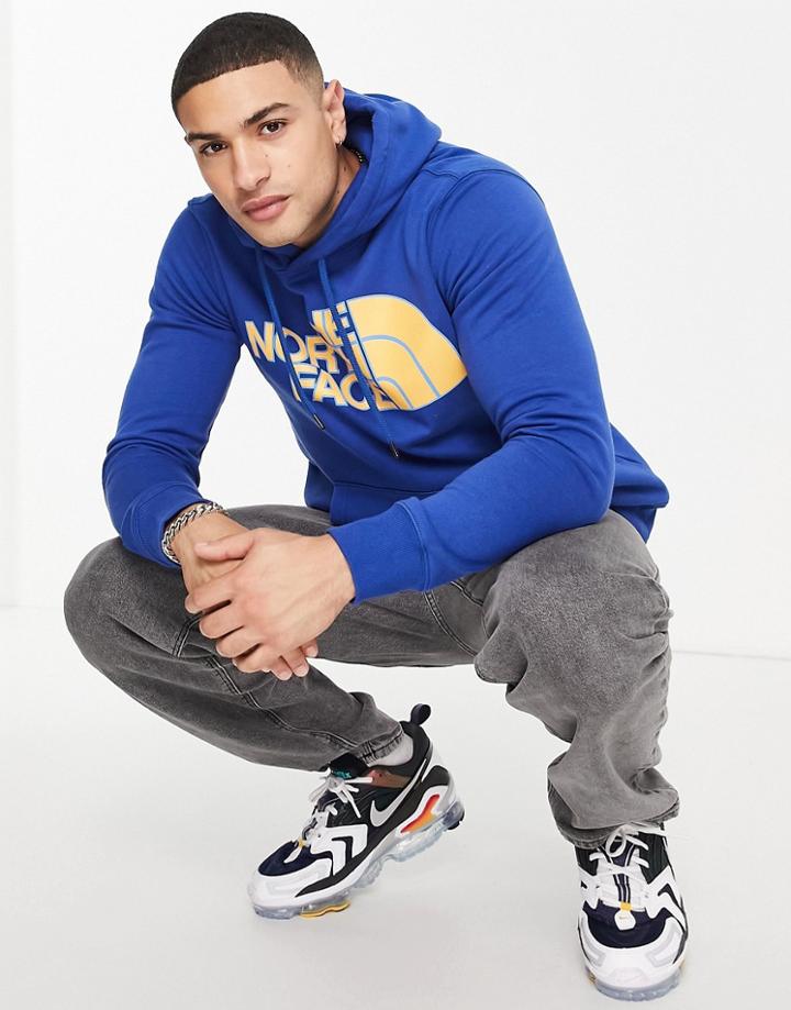 The North Face Half Dome Hoodie In Blue-blues