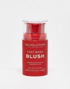 Revolution Fast Base Blush Stick - Spice-red