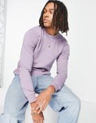 Farah Crew Sweatshirt In Purple