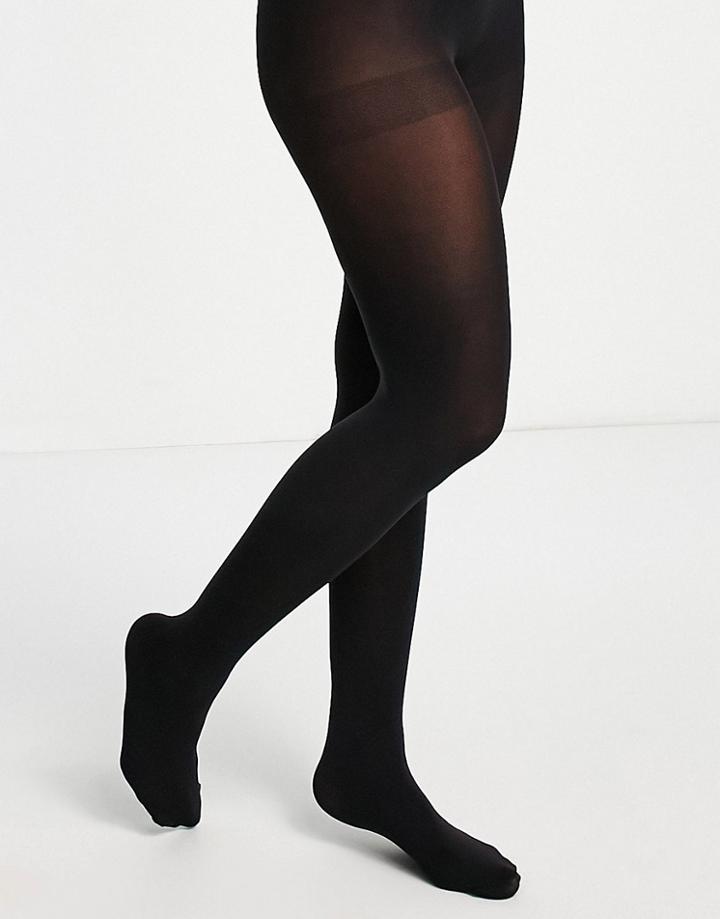 Topshop 120 Denier Tights In Black