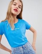 Pepe Jeans Heritage Logo T-shirt - Blue