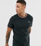 Jack & Jones Core Tipped T-shirt In Black
