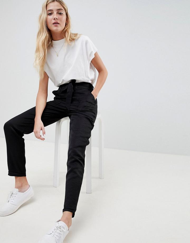 Blend She Tanne Tapered Pants - Black