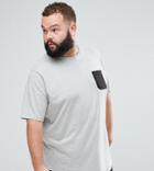 Le Breve Plus Pocket T-shirt - Gray
