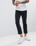 Solid Chino In Black - Black