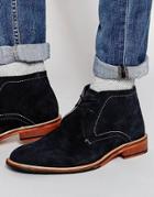 Ted Baker Torsdi Suede Short Boots - Blue