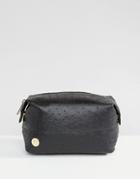 Mi-pac Make-up Bag In Ostrich Black - Black