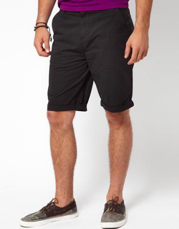 Asos Chino Shorts In Longer Length
