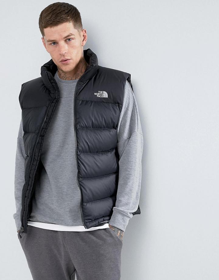 The North Face Nuptse2 Down Vest In Black - Black