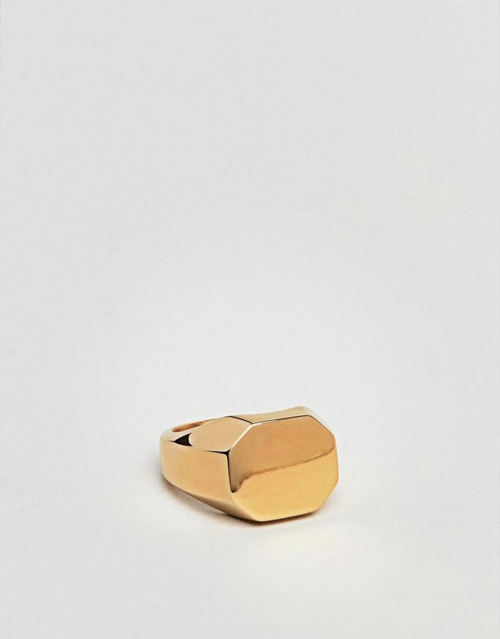 Seven London Gold Pinky Ring - Gold