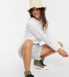Quiksilver Standard Long Sleeved T-shirt In White Exclusive At Asos