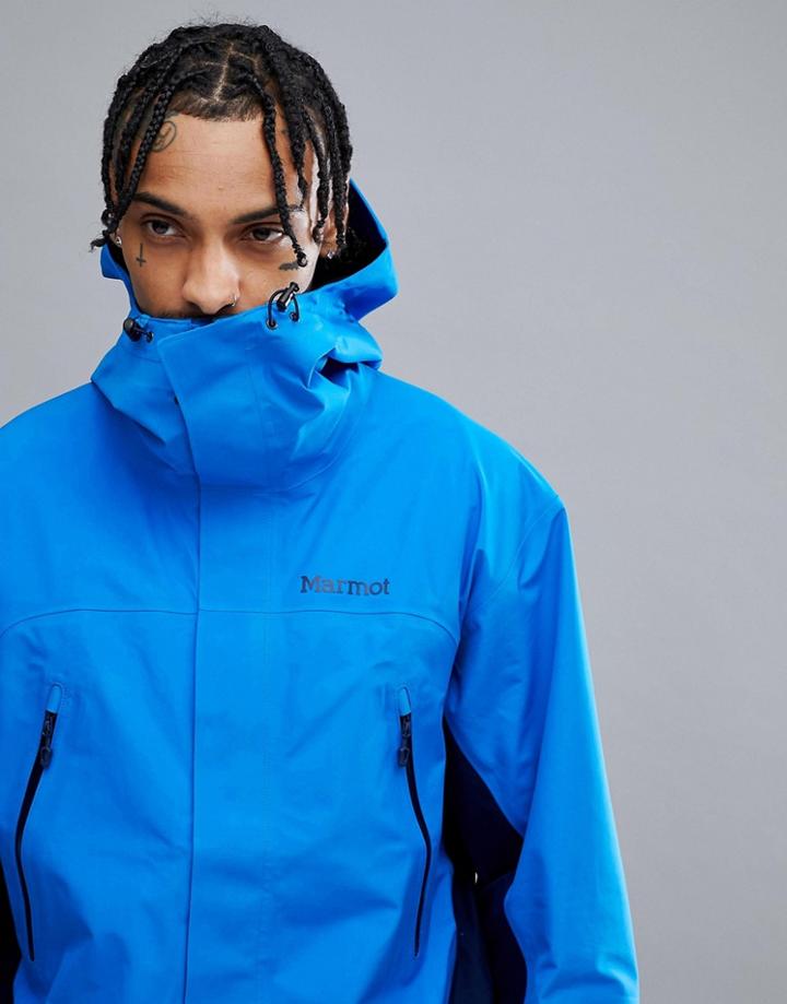 Marmot Spire Gore-tex Ski Jacket In Blue/navy - Blue