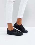New Look Lace Up Sneaker - Black
