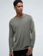 Celio Cashmere Mix Knitted Sweater - Green