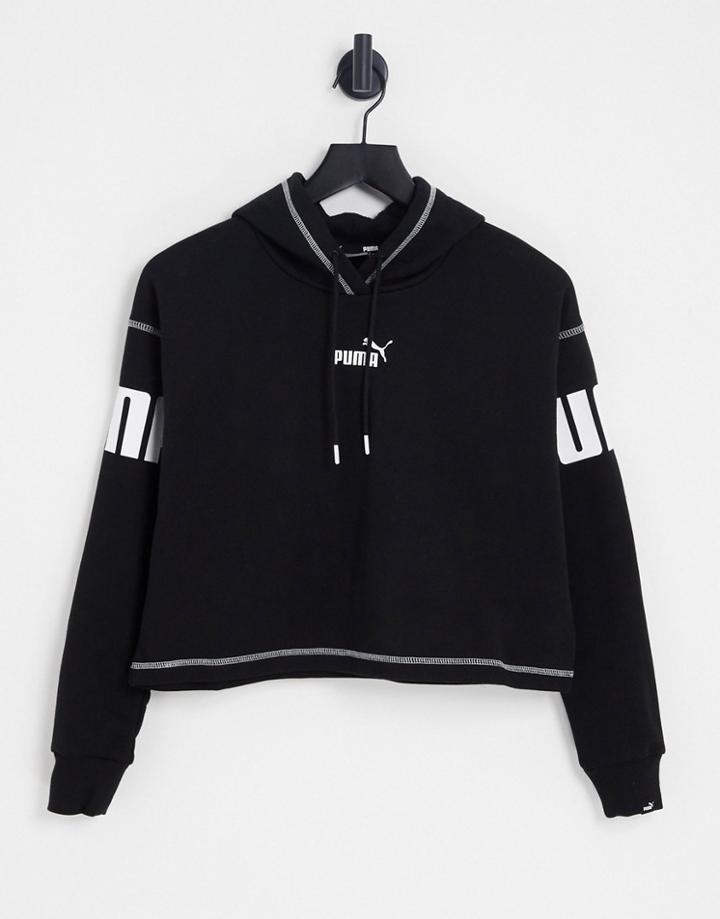 Puma Power Hoodie In Black