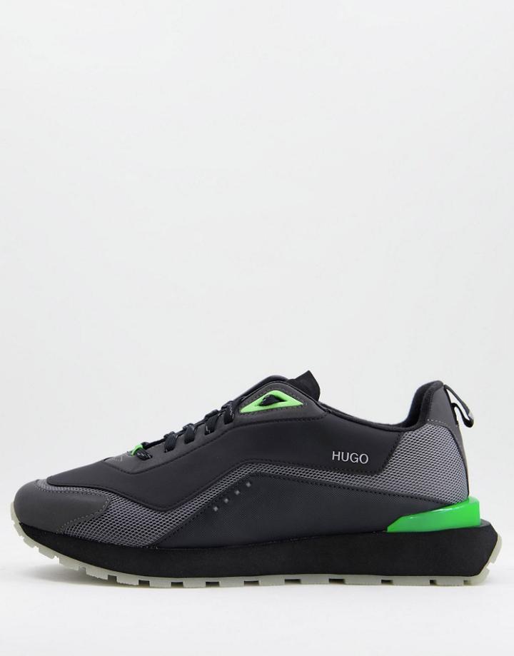 Hugo Cubite Sneakers In Black