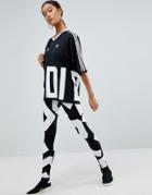 Adidas Originals Bold Age Graphic Print Leggings - Black