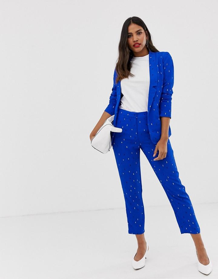 Vila Spotty 7/8 Suit Pants - Multi