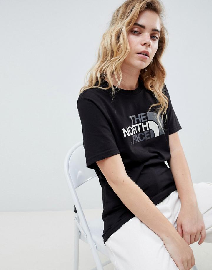 The North Face Easy T-shirt In Black - Black