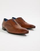 Ted Baker Murain Oxford Shoes In Tan Leather - Tan