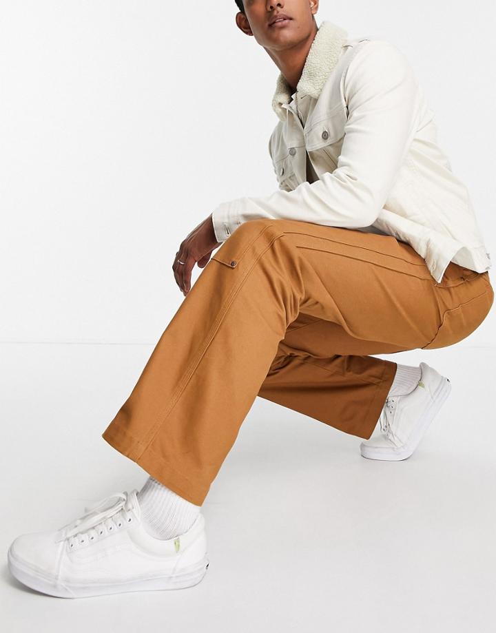 Dickies Dc Utility Pants In Brown