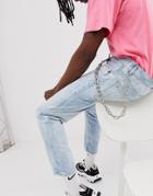 Uncommon Souls Chunky Jean Chain In Silver