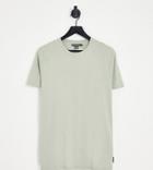 French Connection Tall Crew Neck T-shirt In Sage-green