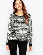 Sugarhill Boutique Geo-tribal Sweater