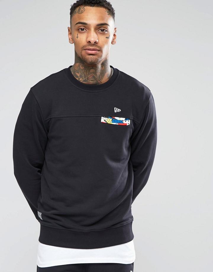 New Era Walala Sweatshirt With Small Logo - Black