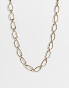 Bolongaro Trevor Chunky Link Necklace In Gold