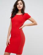 Supertrash Dasai Bodycon Dress - Red