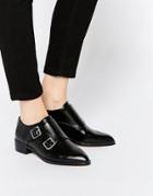 Asos Magnet Flat Shoes - Black