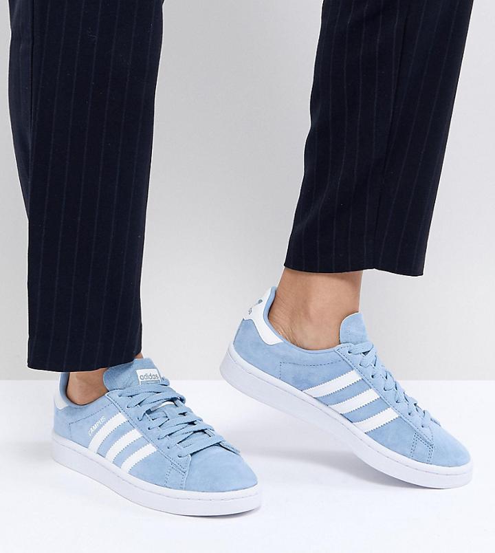 Adidas Originals Campus Sneakers In Blue - Blue