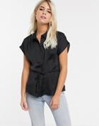 Jdy Sean Short Sleeve Utility Shirt
