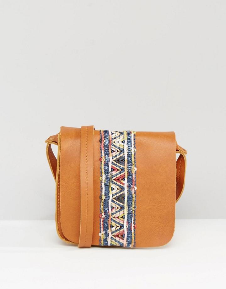 Gracie Roberts Rio Grande Cross Body Bag - Caramel