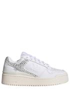 Adidas Originals Forum Bold Sneakers In White With Pinstuds