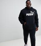 Puma Plus Essentials Pullover Hoodie In Black 85174301 - Black