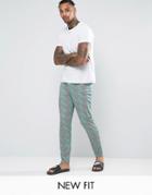 Asos Loungewear Lightweight Skinny Jogger With Skeleton Dinosaur Print - Gray