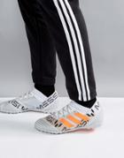Adidas Soccer Nemeziz X Messi Tango Astro Turf Sneakers In White S77193 - White