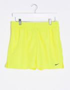 Nike Swimming 5inch Volley Shorts In Yellow