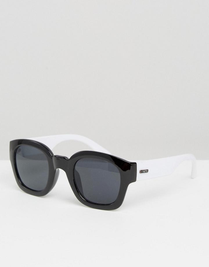 Minkpink Printed Square Frame Sunglasses - Black