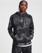 Allsaints Clay Tie Dye Overhead Hoodie In Gray