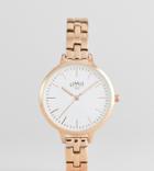 Limit Rose Gold Bracelet Watch Exclusive To Asos - Gold