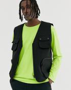 Mennace Utility Tank In Black