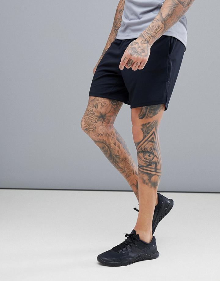 New Look Sport Shorts In Black - Black