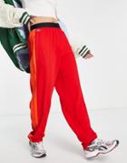 Lacoste Sporty Track Pants In Red