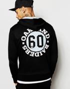Majestic Raiders Zip Up Hoodie - Black